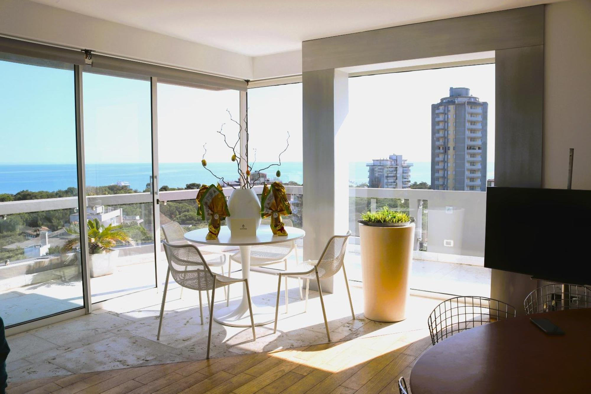 Penthouse Bellavista Apartment Lignano Sabbiadoro Bagian luar foto